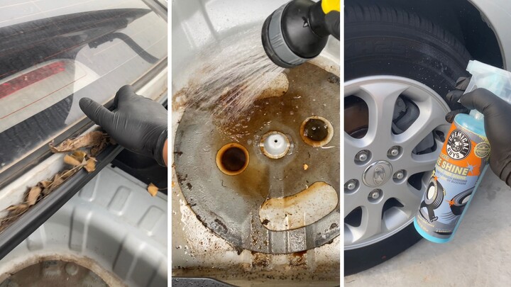 Wash it slowly, and once you’re done, it’ll look like new!
