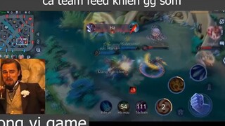 cả team feed khiến gg sớm p1 #songvigame