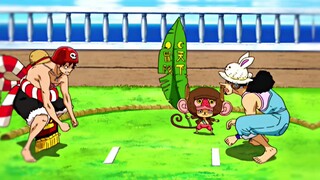 Lihat keahlian Usopp!! One Piece