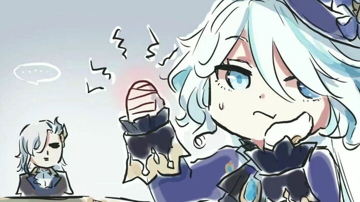 【Sang Tuan Berhati Lemah】Setelah rekaman PV, Fischl berkata: “Tidak apa-apa, cuma sedikit panas kala