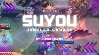 SUYOU JUNGLER SAVAGE ~ MLBB