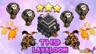 Clash Of Clan #18: Lần Đầu Chơi Combo Huyền Thoại LavaLoon ! || Vũ Liz Mobile