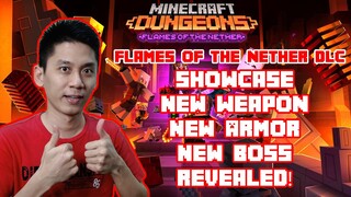 Minecraft Dungeons Flames of the Nether DLC Showcase, New Missions, Weapons, Armors & Boss Revealed!