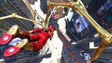 Spider-Man PS5 - Classic Iron Spider - Combat & Free Roam Gameplay