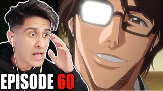 AIZEN IS ALIVE!? || AIZEN VS HITSUGAYA!! || BLEACH Episode 60 REACTION