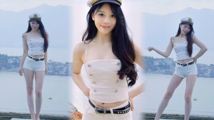 【Linlin Su】Make a wish! All-white police cap!