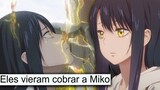 O FINAL DE MIERUKO-CHAN COM A MIKO EM SÉRIOS PROBLEMAS...(Mieruko-chan EP12)