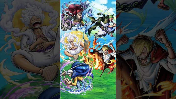 Kid Luffy Law vs One Piece #onepiece #shorts