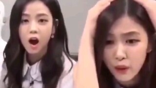 【BLACKPINK】当朴彩英不小心唱了金智秀part时，小迷糊马上回头和大姐相视一笑