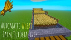 Minecraft Automatic Wheat Farm Tutorial