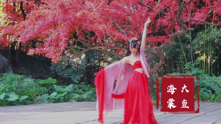 【FOX】♥生日作♥陛下可愿看我舞一曲大鱼？♥小白古典舞初跳♥愿你化作鲲飞向天际