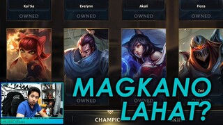 Magkano lahat ng Champions sa Wild Rift?