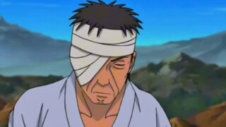 Danzo was blocked by Obito, and his two men were defeated by Obito