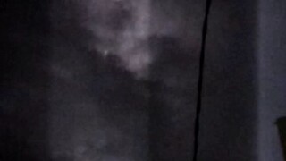 terrifying thunder and lightning. Dangerous if you will be hit by lightning . keep safe