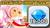 More CRYSTALS for Cherry Blossom Cookie 🌸
