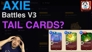 TAIL CARD LEAK: Axie Origins