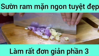 Sườn ram mặn ngon tuyệt đẹp làm rất đơn giản phần 3