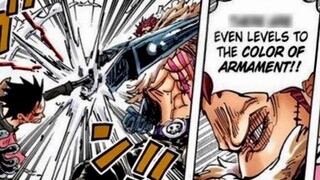 The hardened domineering power of the pure man's Armament Haki! Katakuri's square hard Armament Haki