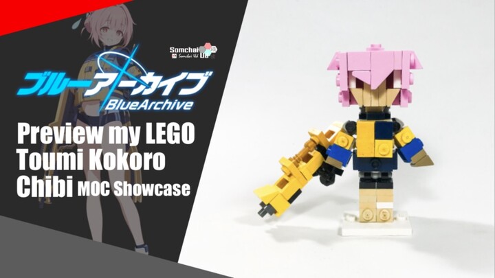 Preview my LEGO Blue Archive Toumi Kokoro Chibi | Somchai Ud