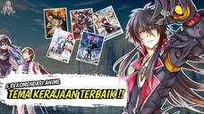 5 REKOMENDASI ANIME DENGAN TEMA DRAMA PERANG KERAJAAN ‼️