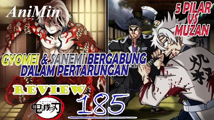 NEZUKO MENOLONG TANJIRO | GYOMEI DAN SANEMI BERGABUNG DALAM PERTARUNGAN | Review Kimetsu No Yaiba 18