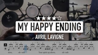 My Happy Ending - Avril Lavigne (★★★★☆) POP Drum Cover