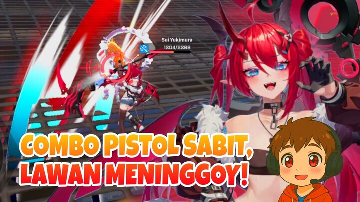 COMBO SENJATA PISTOL SABIT, LAWAN MENINGGOY! - Emika Starward Mecha Girls
