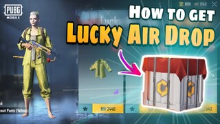 How To Get Pubg Mobile Lucky Air Drop | Tips & Tricks