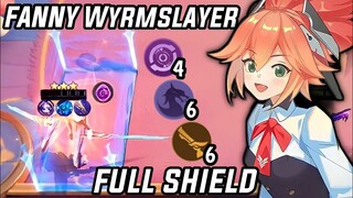 FANNY WYRMSLAYER TITAN MODE UNLIMITED SHIELD  ‼️ GAK NGOTAK DAMAGENYA | COMBO TERKUAT MAGIC CHESS