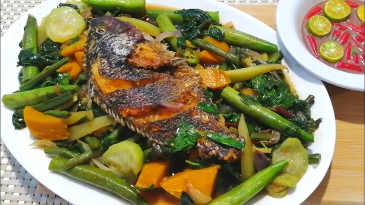 GINISANG GULAY RECIPE | HEALTHY DIET PARA SA NAG BABAWAS NG TIMBANG