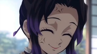 鬼灭之刃里的蝴蝶忍从来没有停止生气