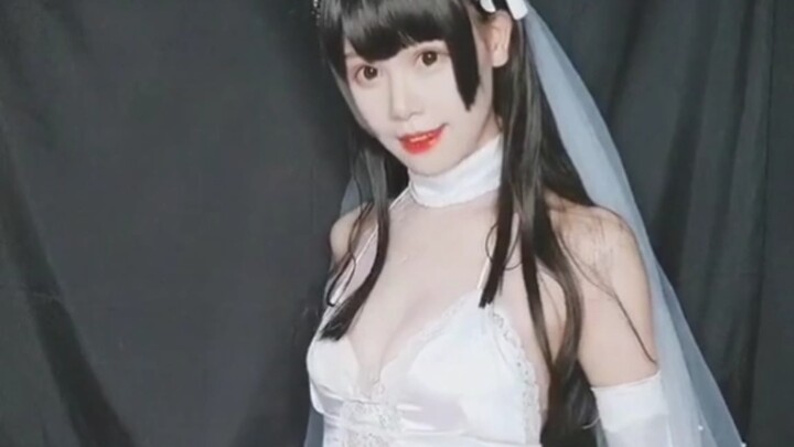 【Atago wedding dress cos】