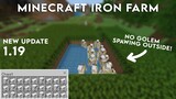 Minecraft Bedrock Iron Farm 1.19 Easy Tutorial