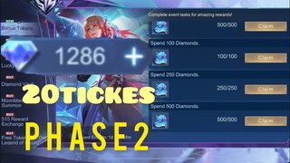 FREE TICKETS OF PSIONIC ORACLE PHASE 2 😱 | mobile legends | Guinevere legend skin