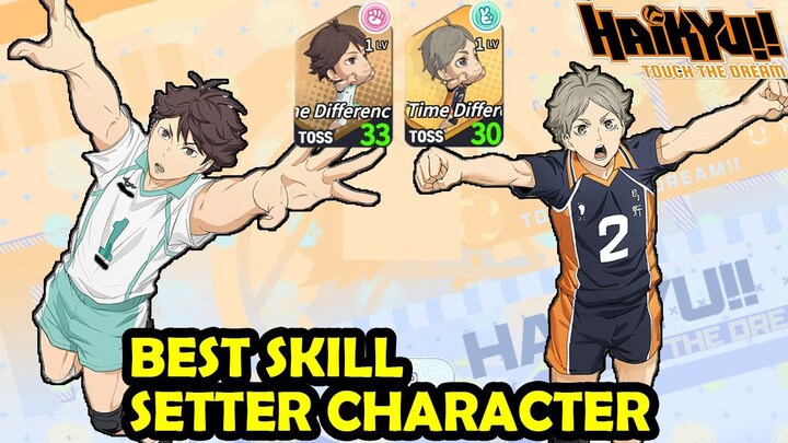 BEST SKILL SETTER !! ANTI Terkena Blocking Dari Musuh & Gacha Harian - Haikyuu!! Touch The Dream