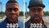 Franklin Time Travels From 2013 to 2022