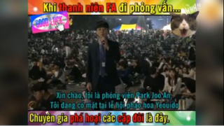 Camera ẩn Khi thanh niên FA đi phỏng vấn-Chuyên gia phá hoại các cặp đôi là đây