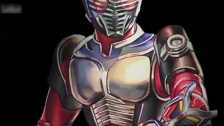 This battle is called the Heisei World Championship! "Heisei 20 Kamen Rider - Hand-drawn/Lyrics"