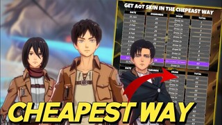 MLBB x AOT Event: How to Obtain AOT Skins on a Budget