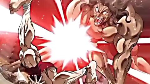 Ab ayega maza #baki vs #pickle fight scene #bakihanma #yujirohanma #anime #status #hindi #shorts