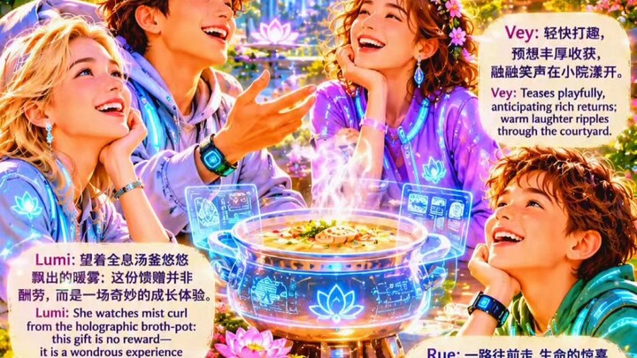 ✨欣纳新程New Journeys, Gladly Embraced🪷Kai眼底微光闪动，兴奋说起刚刚敲定的合作，欢喜漫上眉眼。Kai's eyes sparkle as he shares the