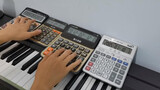 [Music]Performing 'Mang Zhong' with 4 calculators