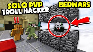 KHANGG SOLO PVP VỚI HACKER BEDWARS VÀ TEAM UP NOOB TEAM TROLL NOOB HACK *KHANGG HIGHLIGHT SIÊU ĐỈNH