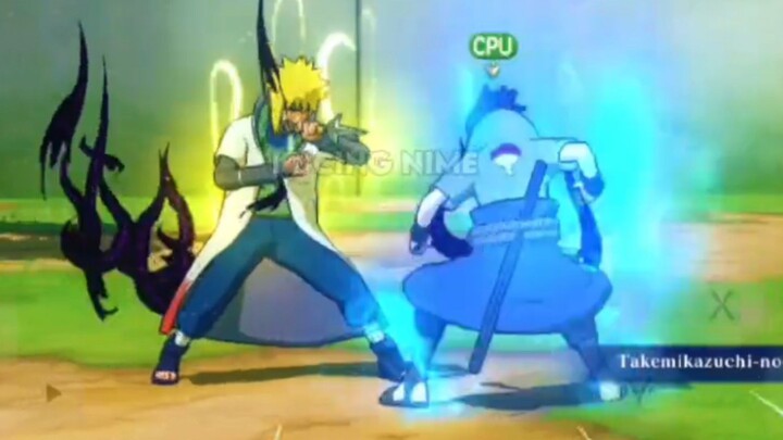MINATO EDO TENSEI VS SASUKE EMS - NARUTO ULTIMATE NINJA STORM CONNECTION ANDROID GAMEPLAY