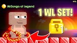 1WL Legendary Summer Set Challenge Is Possible? (MADE PRO SET) OMG!! | Growtopia