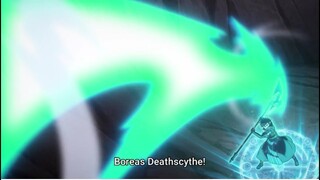 Kelvin unleashes Boreas Deathscythe to defeat Clive! Black Summoner/Kuro No Shoukanshi