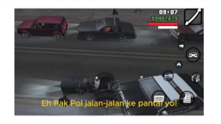 Ngajak Pak Pol jalan-jalan