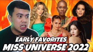 ATEBANG REACTION | MISS UNIVERSE 2022 EARLY FAVORITES #missuniverse2022