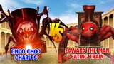 Choo-Choo Charles vs Edward The Man Eating Train | SPORE