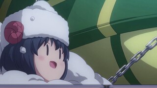 Open the shield girl in a strange way